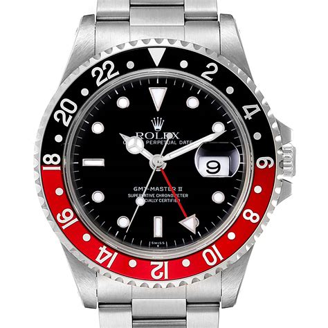 black and red rolex